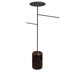 Stelo Emperador Dark and Black Coat Hanger and Object Rack