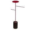 Stelo Emperador Dark and Red Coat Hanger and Object Rack