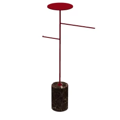 Stelo Emperador Dark and Red Coat Hanger and Object Rack