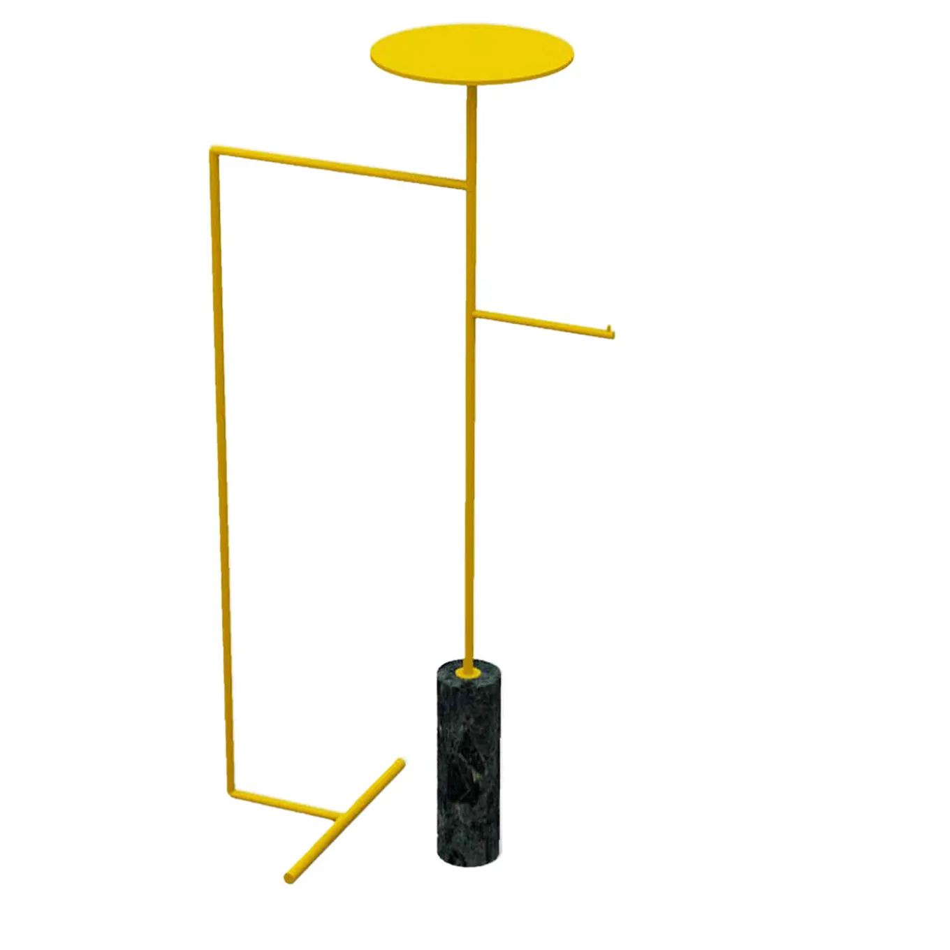 Stelo Green Guatemala and Yellow Coat Hanger with Stand