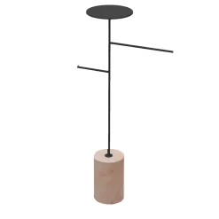 Stelo Pink Portogallo and Black Coat Hanger and Object Rack