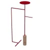 Stelo Pink Portogallo and Red Coat Hanger with Stand