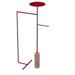Stelo Pink Portogallo and Red Coat Hanger with Stand
