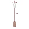 Stelo Pink Portogallo and Red Coat Hanger with Mirror