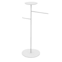 Stelo White Coat Hanger and Object Rack