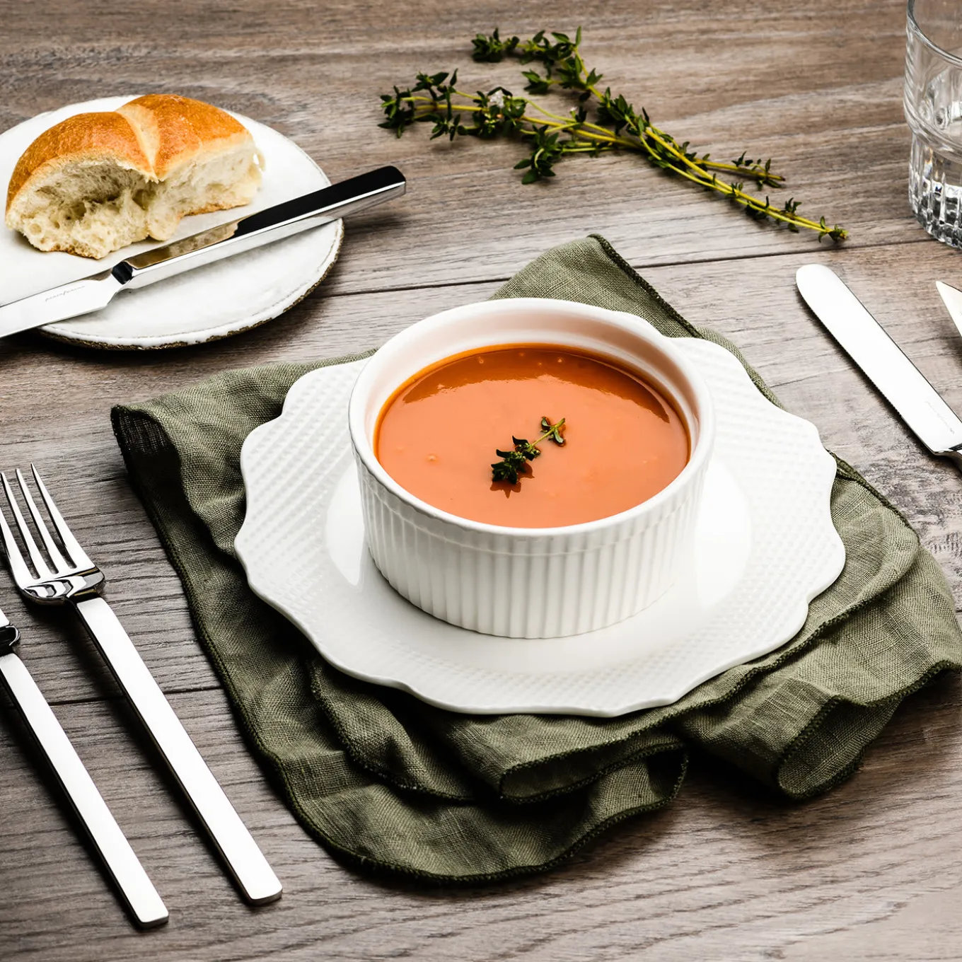 Stile 5-Piece Silver Flatware Set by Pininfarina Mepra