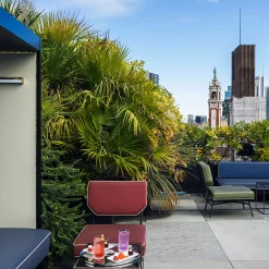 Stile Round Stainless Steel Tray