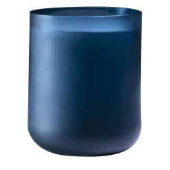 Stilla Cerae Large Deep Blue Candle By Federico Peri