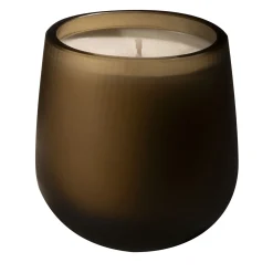 Stilla Cerae Small Coffee Brown Candle By Federico Peri