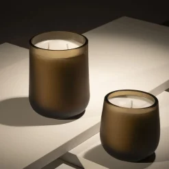 Stilla Cerae Small Coffee Brown Candle By Federico Peri