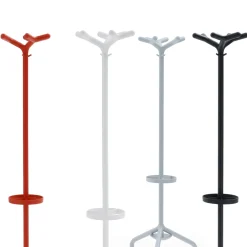 STILO BLACK COAT STAND by Basaglia + Rota Nodari