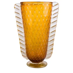 Stmatcordon Amber and Gold Vase