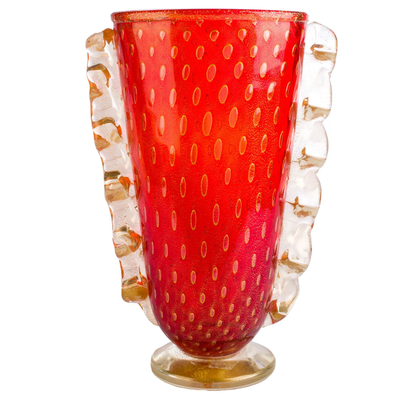 Stmatcordon Red and Gold Vase