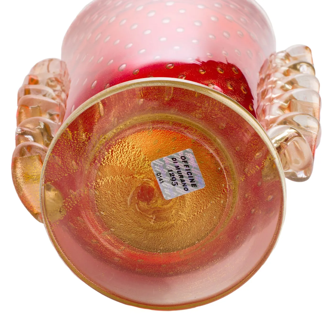 Stmatcordon Red and Gold Vase