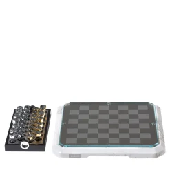 Stratego White Marble Chess + 1 additional game