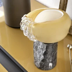 Stravedamento Amber Glass Decorative Vases