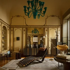 Stravedamento Golden Murano Glass Decorative Vase