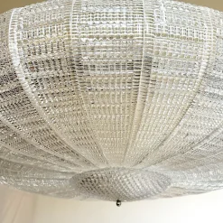 Striped Transparent Glass Pendant Lamp