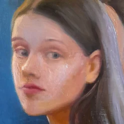 Studentesse Oil on Canvas Painting