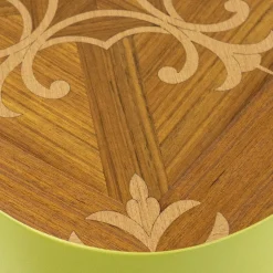 Stump Yellow Accent Table