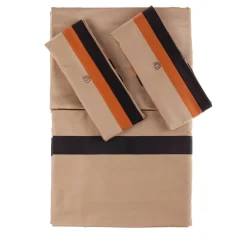 Summer Bedding Set - Beige and Orange
