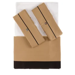 Summer Bedding Set - Beige and Black