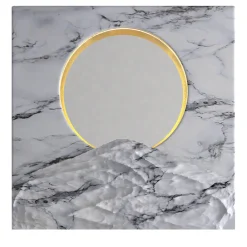 Sun Marble Wall Mirror