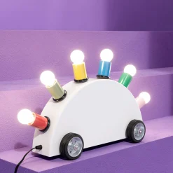 Super Multicolor Table Lamp by Martine Bedin - Memphis Milano