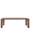 Super Twist Rectangular Canaletto Walnut Wood Table
