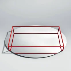 Surface + Border N. 1 Red Fruit Tray by Ron Gilad