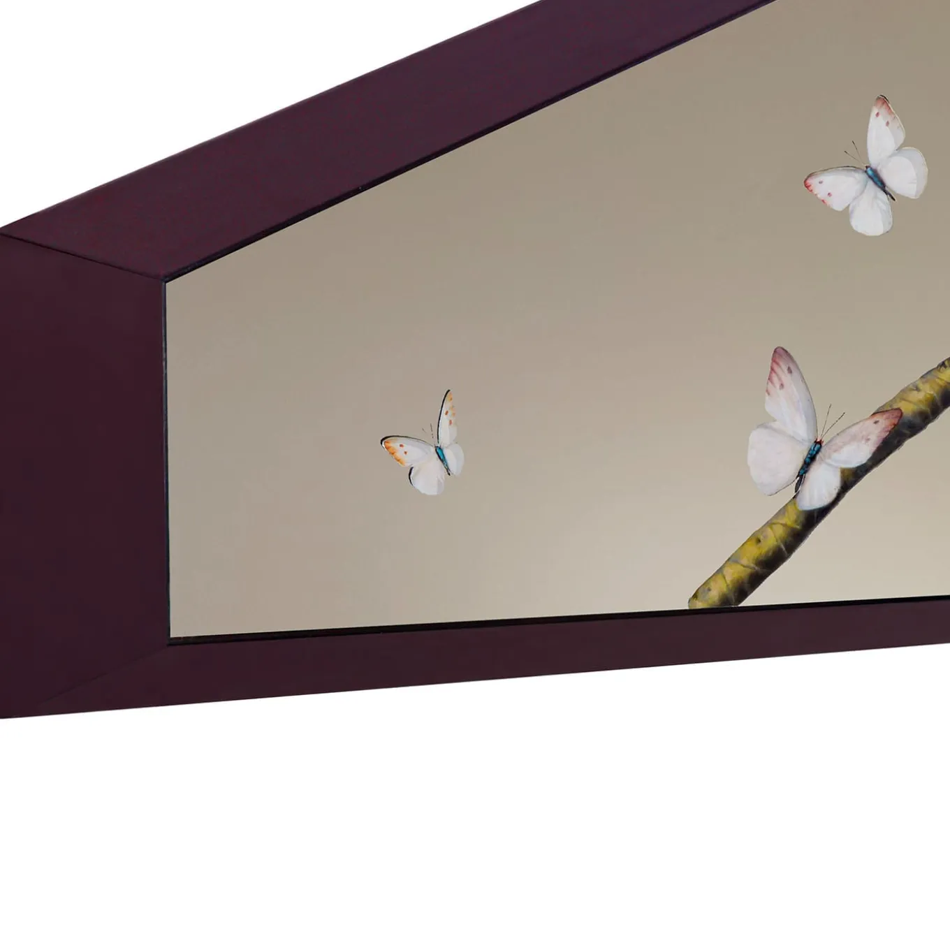 Sussurri Sfumati Oil Painting on Mirror By Giuseppe Caiafa