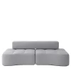 Swap Modular Gray Swivel Sofa