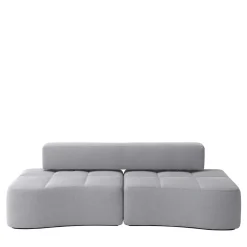 Swap Modular Gray Swivel Sofa