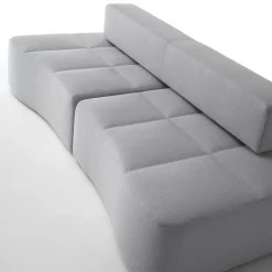 Swap Modular Gray Swivel Sofa