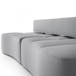 Swap Modular Gray Swivel Sofa
