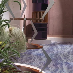 Swing 4-Shelf Étagère by Roberto Serio