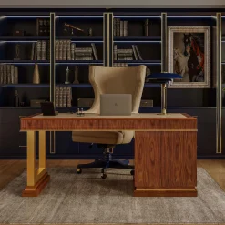 Swivel Gray Office Armchair from Studio Privè Collection