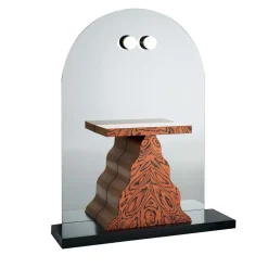 Sybilla Mirror with Console by Ettore Sottsass