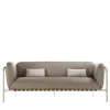 Sydney Beige Leather Sofa