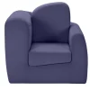 Symbol Kids Blue Small Armchair By Simone Micheli