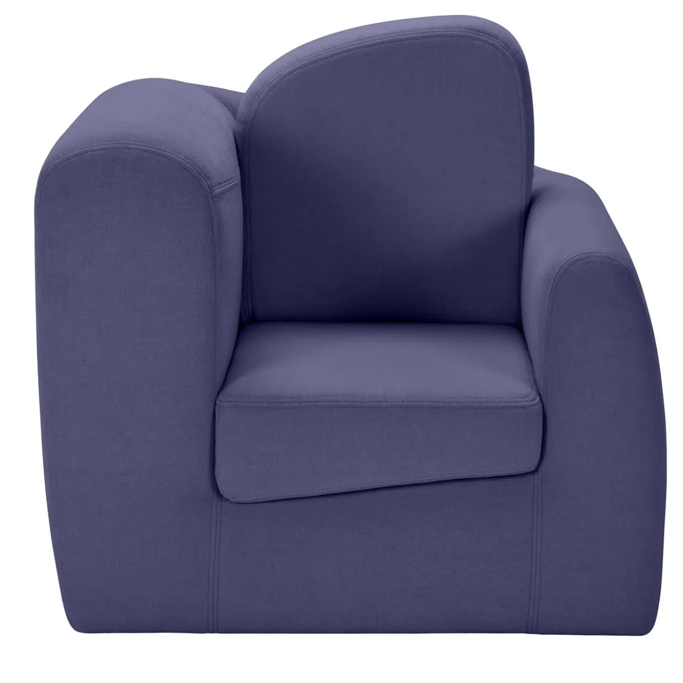 Symbol Kids Blue Small Armchair By Simone Micheli