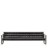 T33 Black Sofa by Franco ALbini