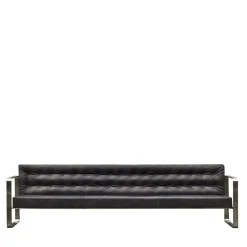 T33 Black Sofa by Franco ALbini