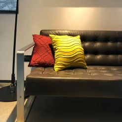 T33 Black Sofa by Franco ALbini