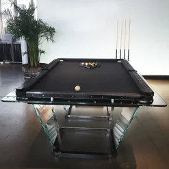 T1.1 Pool Table Black -8ft
