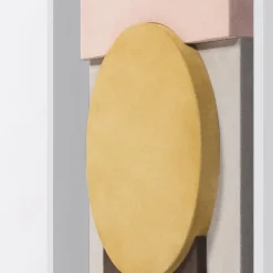 Tabou Decorative Wall Sculpture with White Frame #5