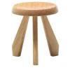 Tabouret Méribel by Charlotte Perriand - Natural Oak