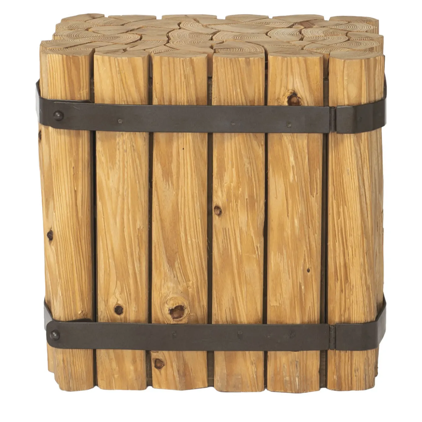 Taglialegna Wood & Iron Nightstand