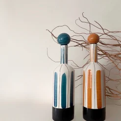 Talia Decorative Mustard Bottle with Lid