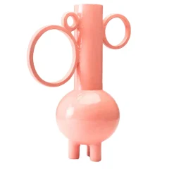 Tall Stereogramma 3 Bouganville Pink Ceramic Amphora
